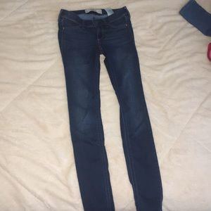 Dark wash Hollister jean leggings